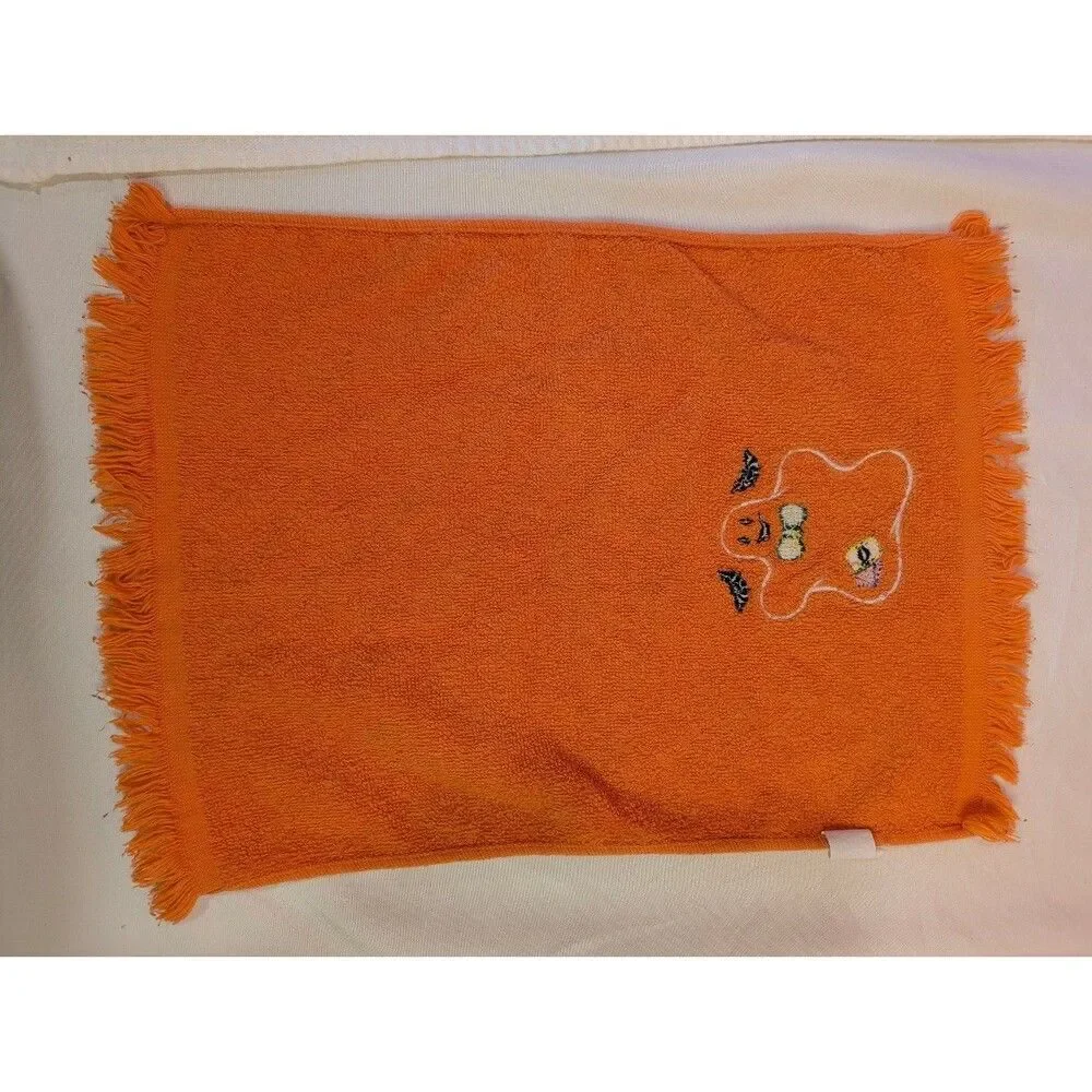 Seasonal Vintage Kitchen Towels Christmas Halloween Cotton